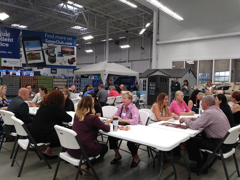 Joint Chamber Speed Networking Event at Sam’s Club