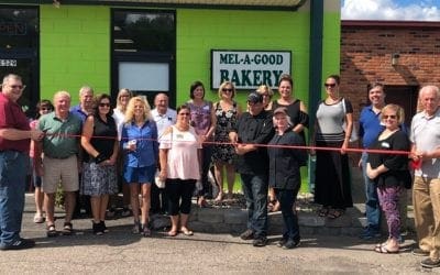 Mel-A-Good Bakery Ribbon Cutting