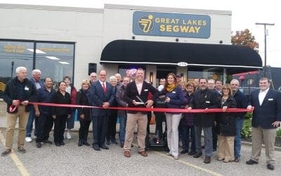 Ribbon Cutting at Great Lakes Segway