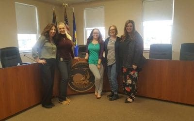 We Thank You Wednesday visit to City of Walled Lake offices