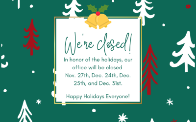 Holiday Office Closures