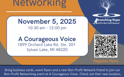 Non-Profit Network Meeting: A Courageous Voice